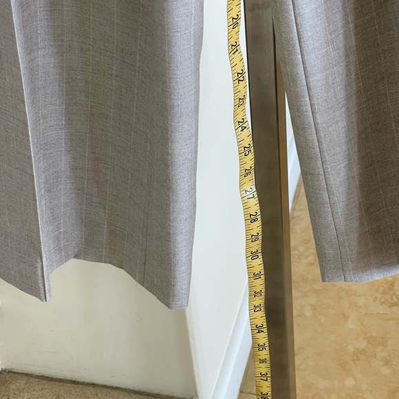 VINTAGE CHANEL WIDE Stylish Gray Dress Pants - Picture 8 of 16